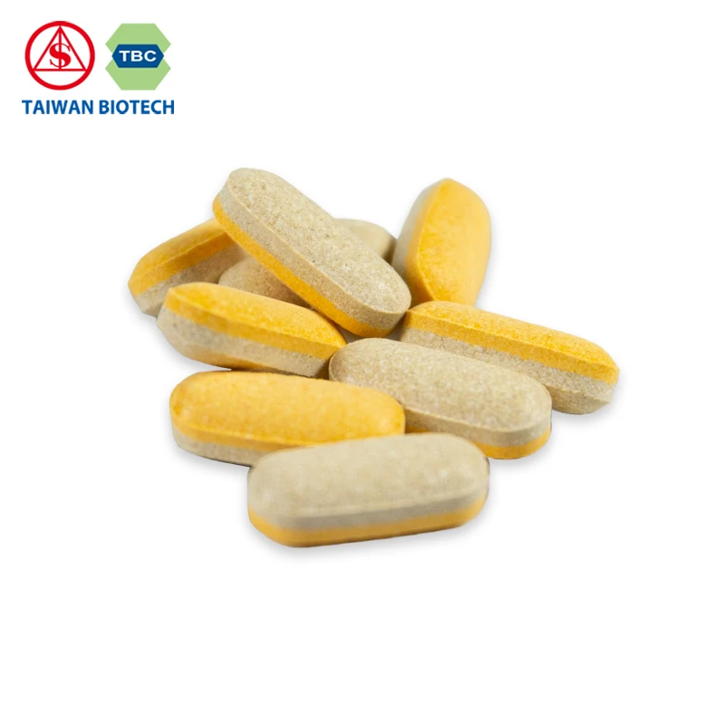 
OEM american ginseng with B Complex Double Layer Tablet 