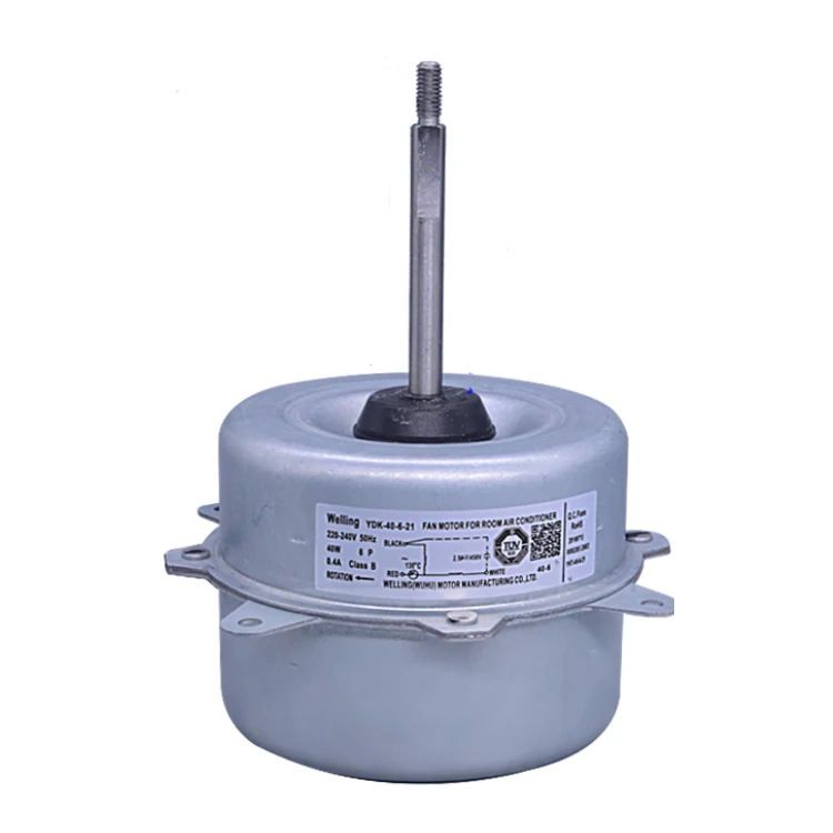 Welling YDK-40-6-21 shaded pole fan motors air conditioner outdoor forward fan motor for LG G E Sam sung equipment