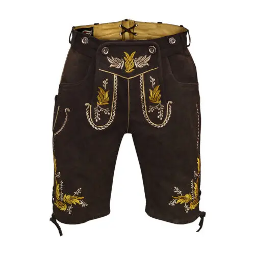 Классический дизайн на заказ высокое качество специально немецкая Баварская короткая натуральная кожа Lederhosen оптовая цена от производителя