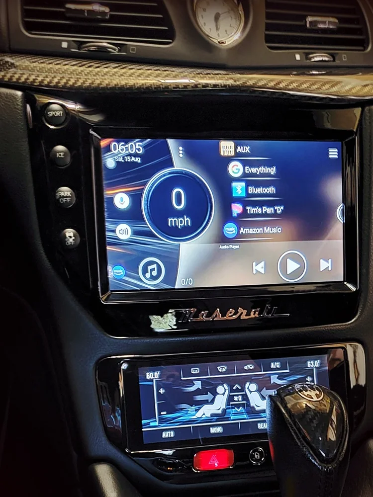 Aucar 9' Generation 2 Android 10 Car Radio GPS Navigation Car Stereo Video DVD Player For Maserati GT/GC Gran Turismo 2007-2019