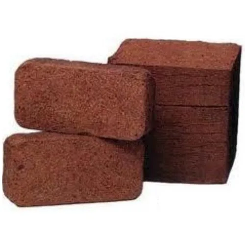 100% Organic 650g coco coir briquette bricks Compressed Coco Coir Peat Brick pith for Best Harvesting