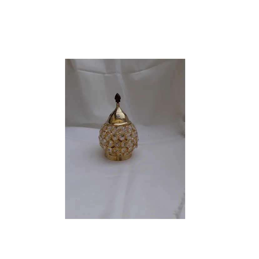 Латунный Подсвечник небольшого размера в античном дизайне для дома и ресторана отеля декоративный