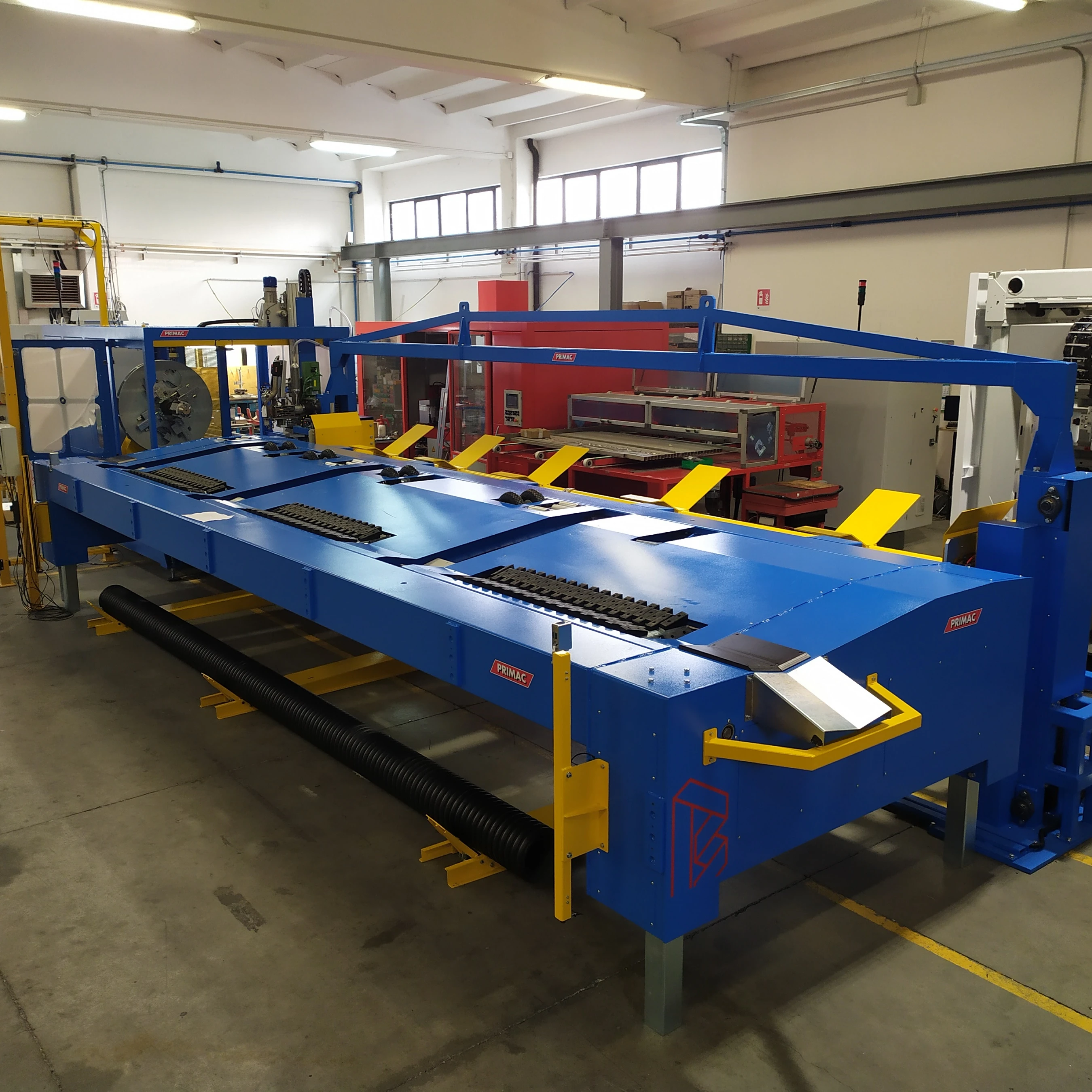 Высококачественная итальянская сварочная машина типа S.R.M./400-1200/6 для экструзии гофрированных пластиковых