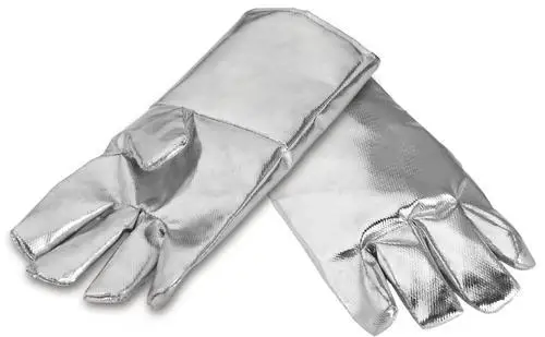 Aluminized Hand Gloves / Industrial Hand Gloves (SSS-0626)