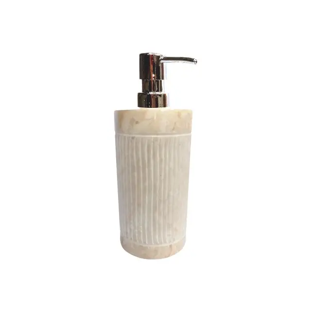 2021 Hot Sale - Hand Pump Soap Dispenser Marble Natural Stone