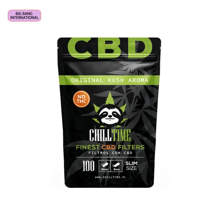2021 Новое поступление в наличии, фильтры для сигарет Chill Time, насадки 15 мм с вкусом по конкурентоспособной цене