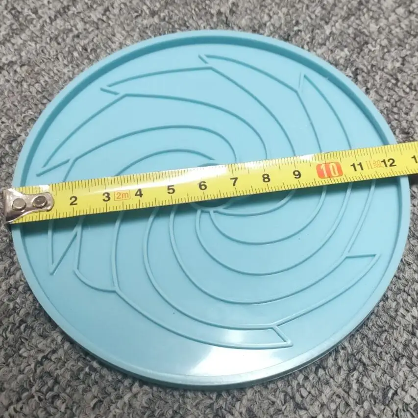 
New Large 30cm Silicone Spiral Maelstrom Circle Mold Whirlwind Cheesecake MouldFor Present DIY Cake Topper Decor Coaster Mould 