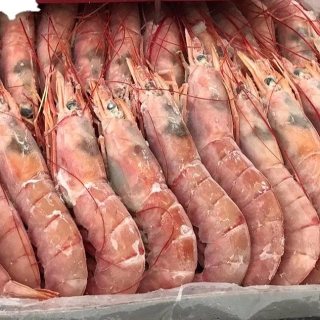 Оптовая продажа вкусные замороженные морепродукты хрустальные красные креветки распродажа