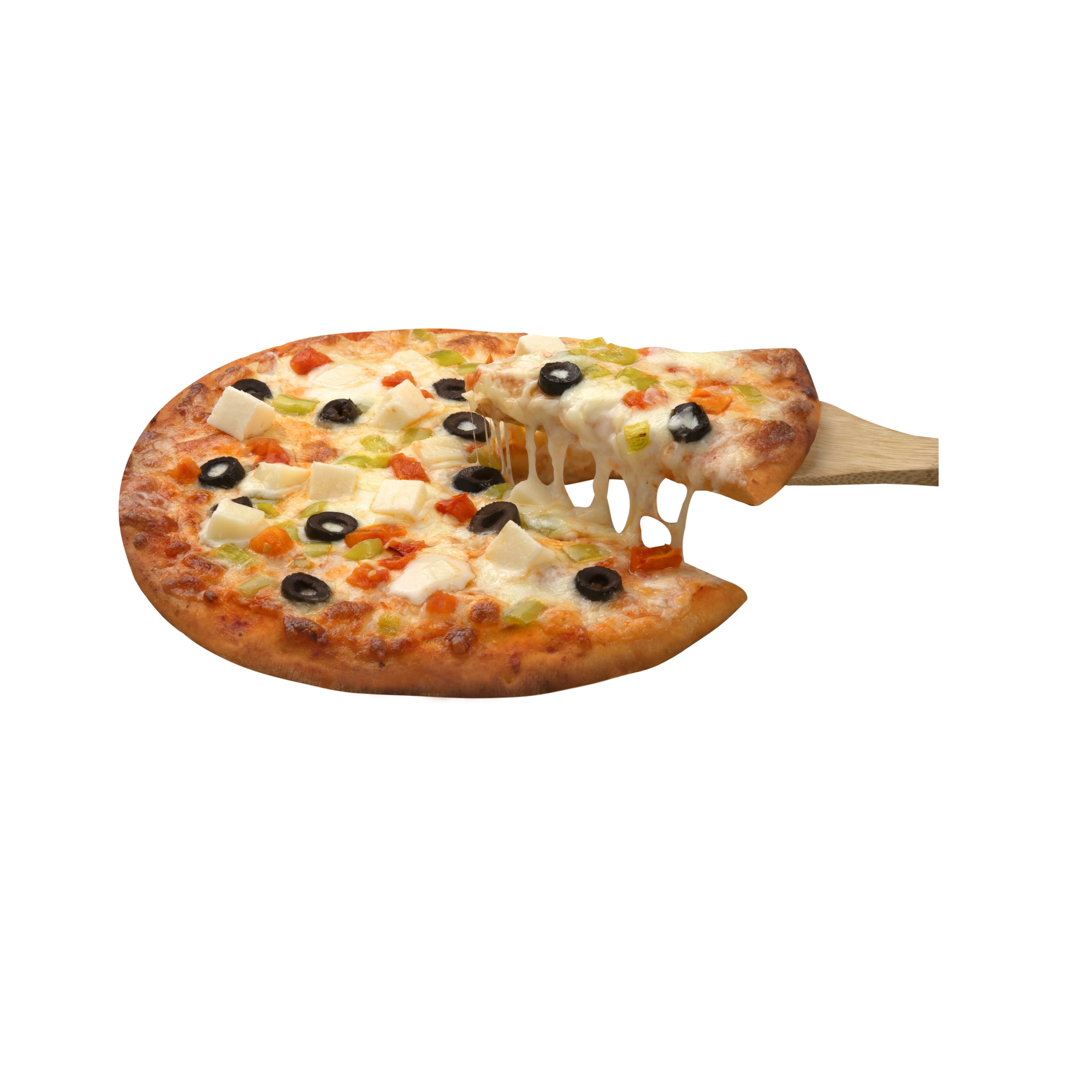 Mediterranean Pizza Box Ready Frozen Baked Pizza Frozen Food - Vacuum Bag For Restaurants And Shop from Turkey