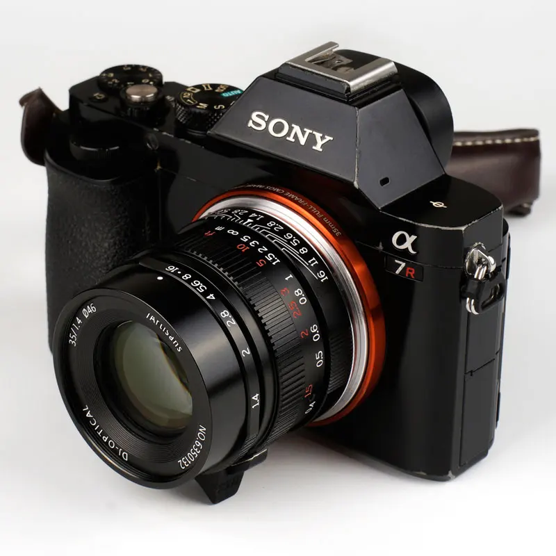 7Artisans 35mm F1.4 Prime Lens Full Frame Black FE Mount For Sony A7 A7II A7R A7RII A7S A7SII A7III A6100 A6300 A6000 A6400