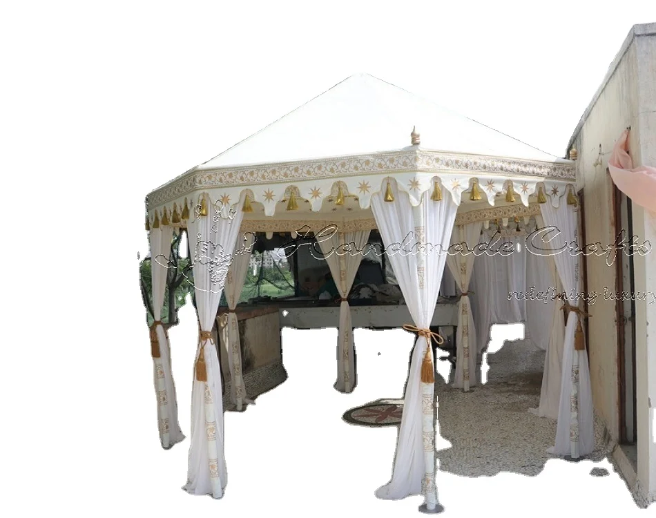
4m octogonal pavilion white tent for Garden 