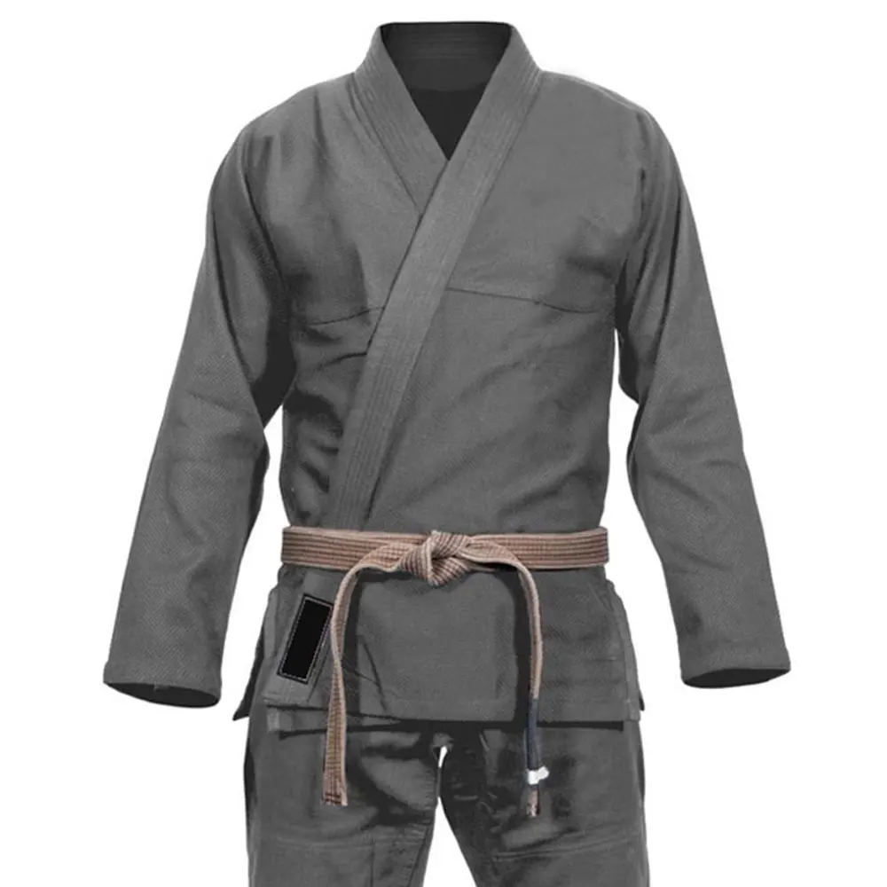 high quality martial Arts Karate Gi Uniform for Kids & Adults Medium Weight with Free Belt 100% cotton canvas. 14oz.