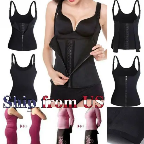 Latex Waist Trainer Body Shaper Shapewear Women Corset Colombian Girdles Steel Boned Slimming Sheath Belly Reducing Shaper