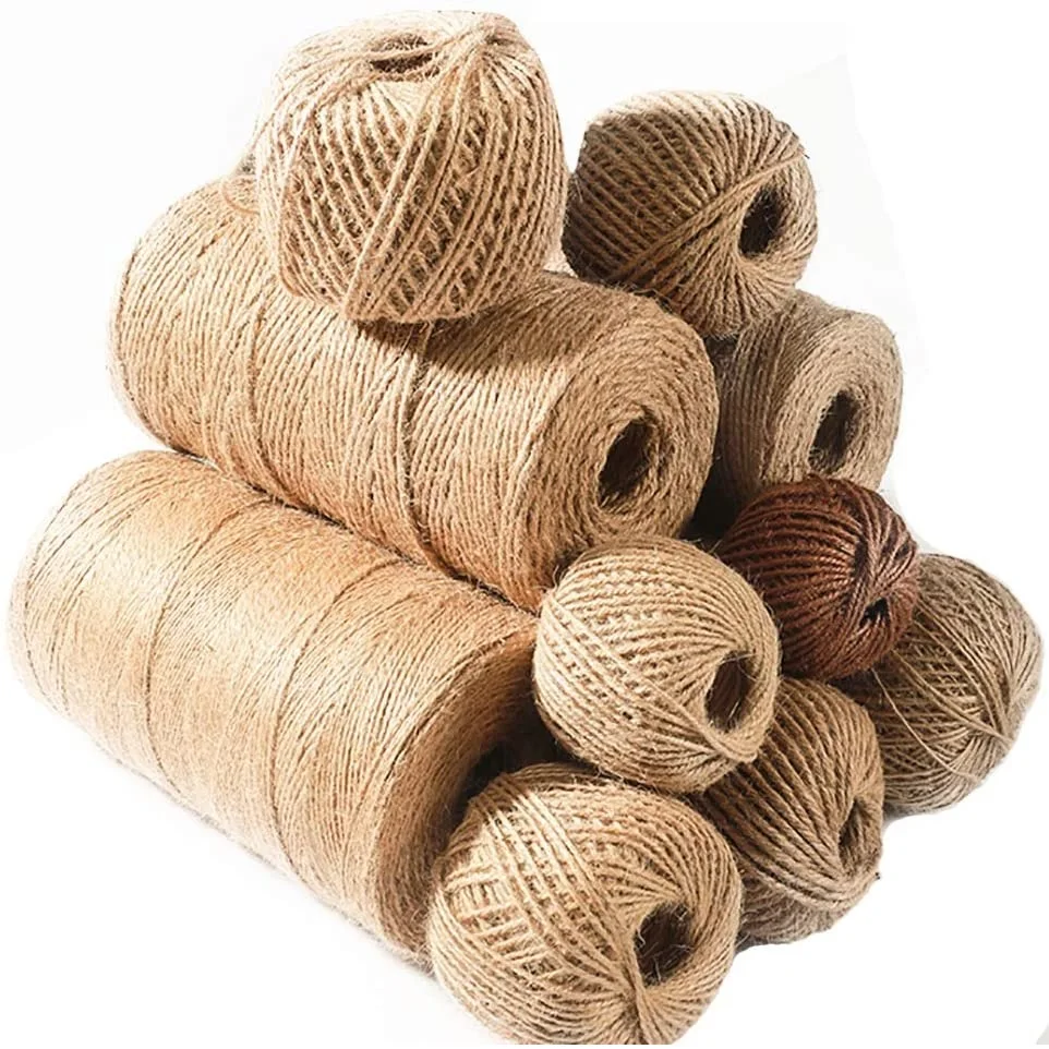 100% Natural Jute Yarn Customize Eco-friendly Wholesale Bangladesh Factory Price Standard Quality Hot Selling from Bangladesh