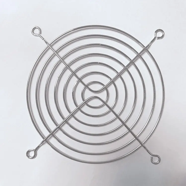 Strikefan Metal Finger Guard G12A7-4HA-R For 12cm Fans