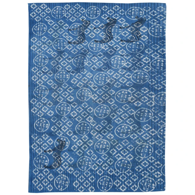 Индийские хлопковые Коврики ручной работы с абстрактным принтом на балконе для кровати, этнические напольные коврики, домашний декор