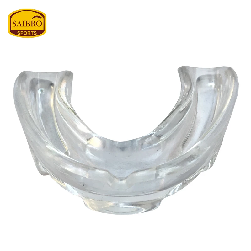 Crystal gel rubber Adult Mouth Guard Silicone Teeth Protector