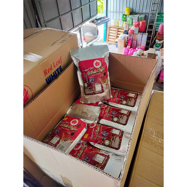 High Quality Instant Premix 3 in 1 Original White Coffee 1kg, 1 Carton 28 packs Suitable For Restaurant & Cafe