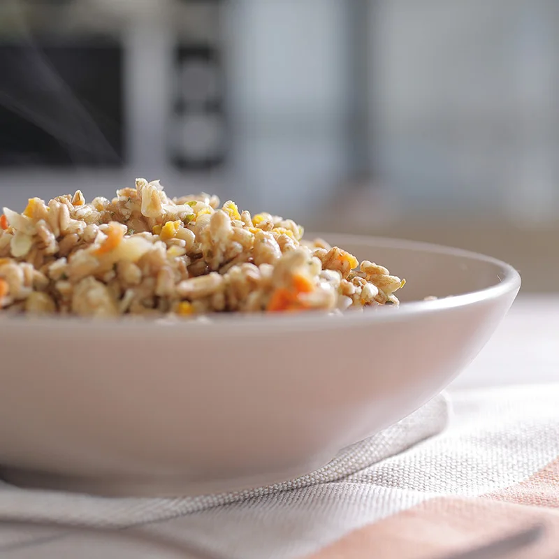  Высокого качества в итальянском стиле; Женский органическое питание фарро с тыквой 100 г полуфабрикаты 5 минут микроволновой печи