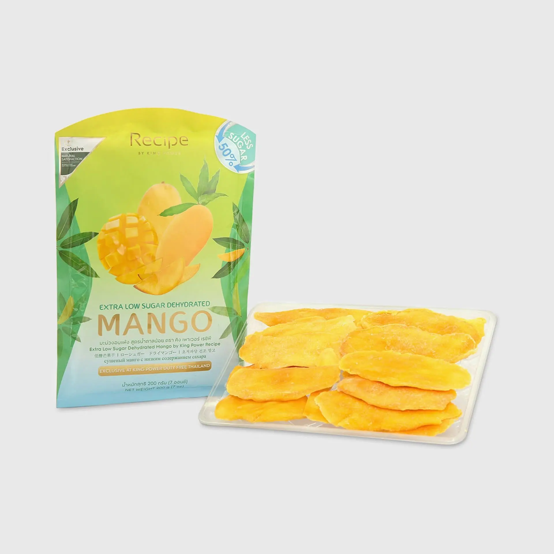 EXTRA LOW SUGAR DEHYDRATED MANGO BY KING POWER RECIPE