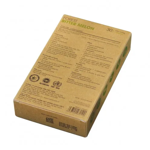 Лес горькая дыня 30 капсул продукт для ухода за здоровьем трава сделано во Вьетнаме