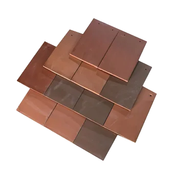 
Single Flat Square Clay Roof Tiles UK Tudor Style Natural Clay Handmade Clay Roof Tiles 