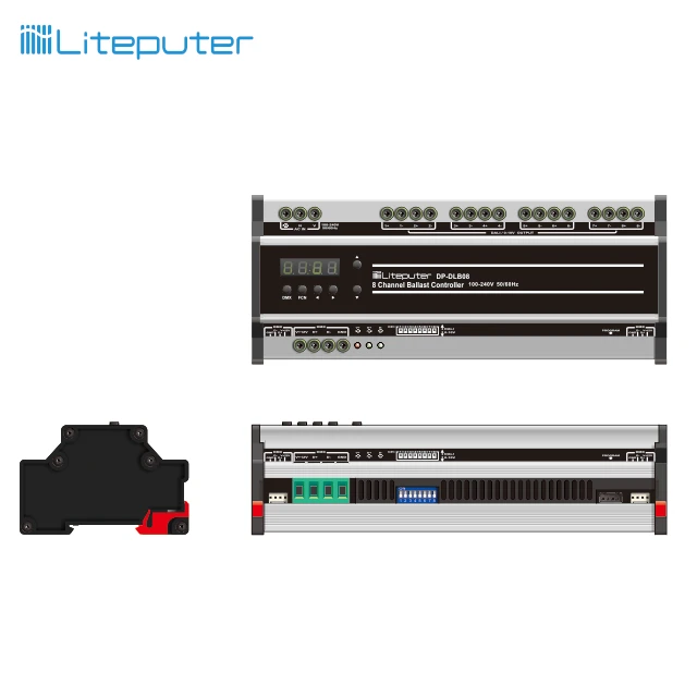 8 каналов DMX512 0-10 В DALI приглушенное освещение