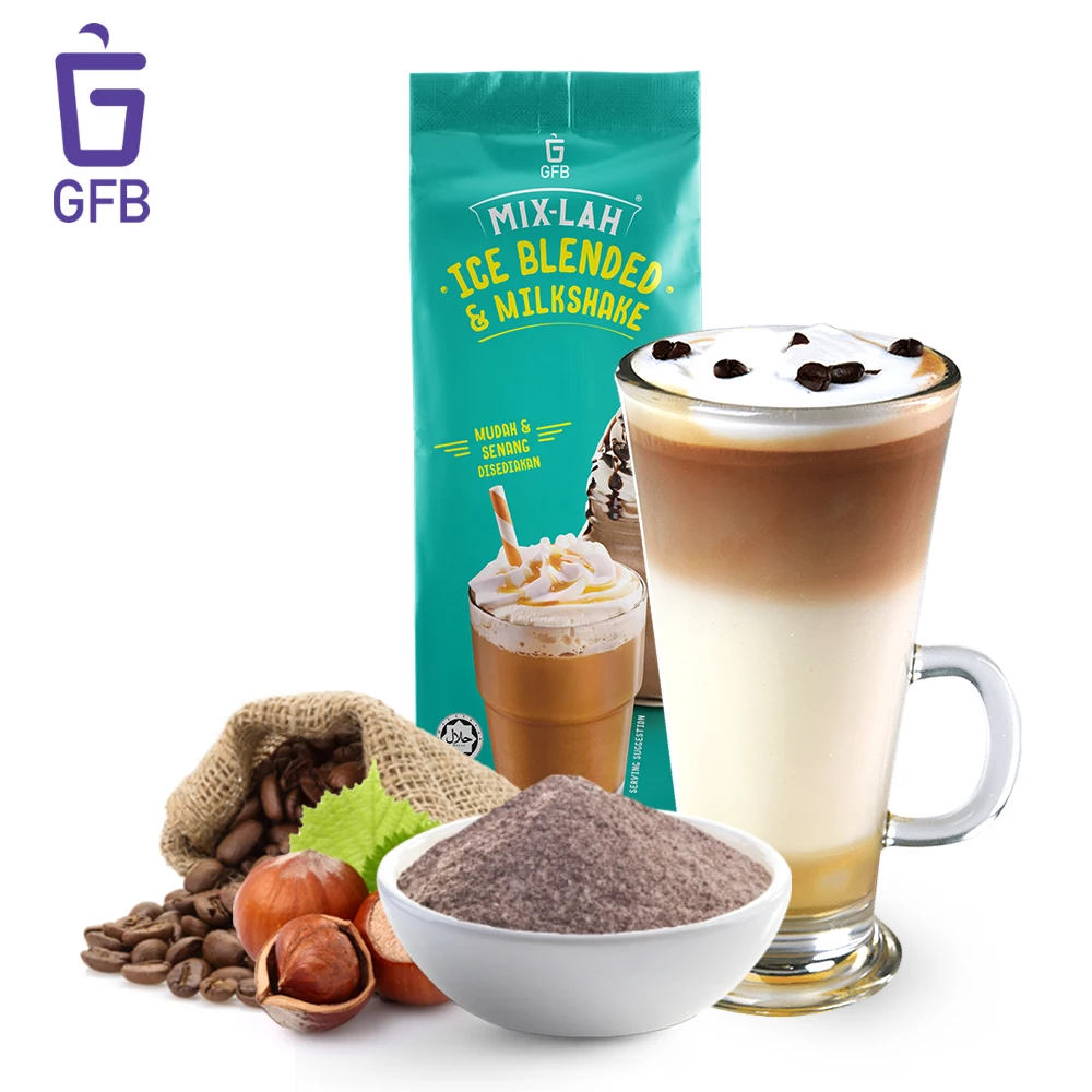 
 Оптовая продажа, растворимый кофе 2 в 1, порошок орехового кофе, халяль  