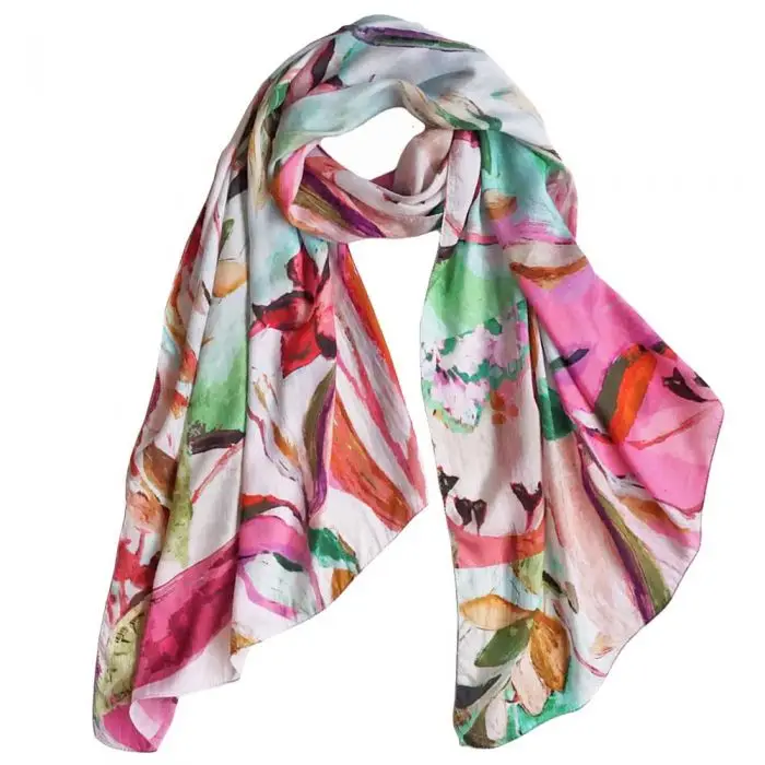 Best seller hijab scarf silk square scarf wholesale low cost on vietnam