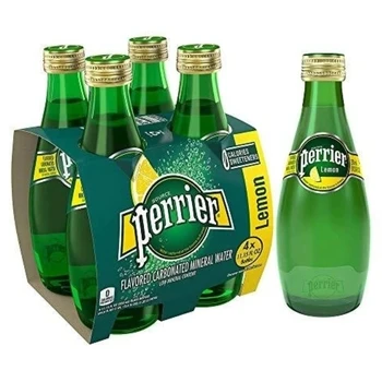 Лучшая цена, карбонированная минеральная вода Perrier, 16,9 жидких унций, пластиковые бутылки