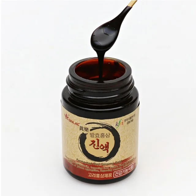  Низкая цена здоровый концентрат корня красного женьшеня жидкость-твердый экстракт пищи Сделано в Корее