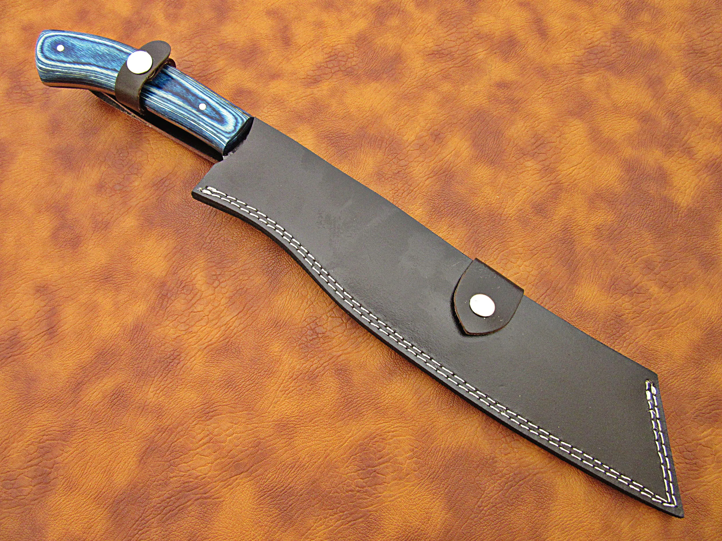 100% Высокое качество стяжная муфта из углеродистой стали мачете/кемпинга выживания на открытом воздухе нож с деревянной ручкой натуральная кожа высокое оболочка SCW-M-0013