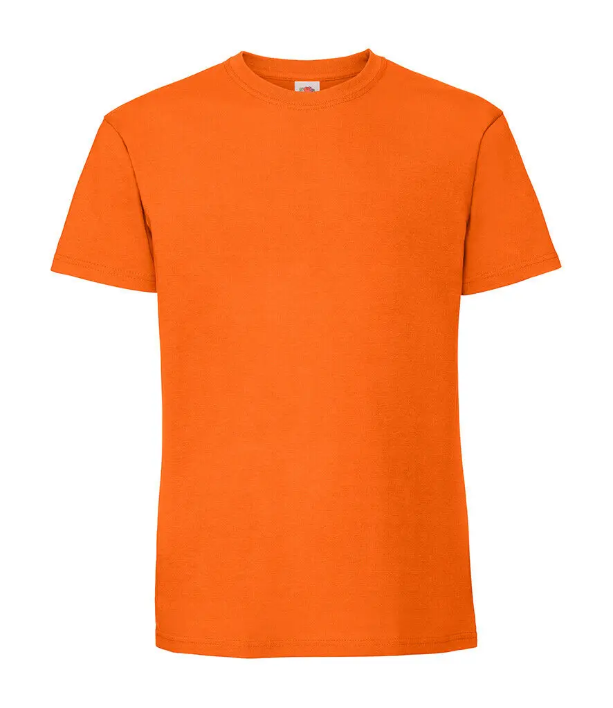 Yellow color cotton fabric unisex t shirt