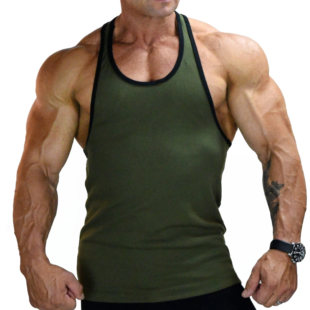 Оптовая продажа фирменный жилет чистый белый и темный пот мужские майки без рукавов одежда для спортзала | Метла Спорт