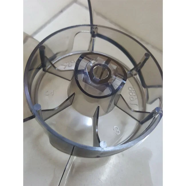 Multi Brand OEM Model Fan Blade for Fan use (12', 16') 3 Blades Plastic White Transparent Color