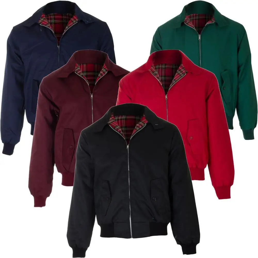 Retro Scooter Custom Made Harrington Jackets for mens
