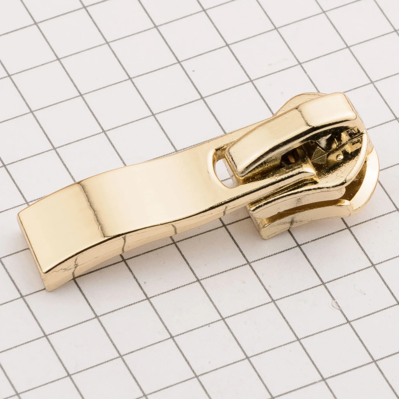 Zinc Alloy Metal Standard #5 Slider Semi Auto Lock 00177 Pull Head for Shoe Zipper