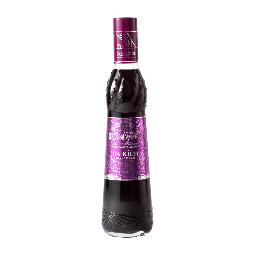 Vietnam Hot Sale Delicious Natural Brands Rom Vang Liquor Morinda Officinalis Flavor 29% - 500 ml