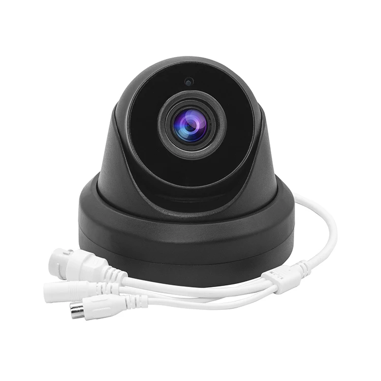 High definition 8mp 4k poe audio dome type sony mstar 3.6mm lens IR motion detection CCTV camera