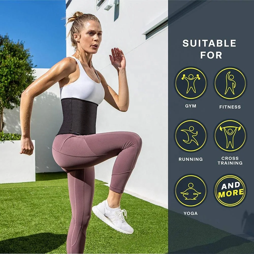 Waist Belt Slim Weight Loss Waist Slimming Girdle Stomach Wrap Band for Sauna Neoprene Tummy Fitness Trimmer Belt