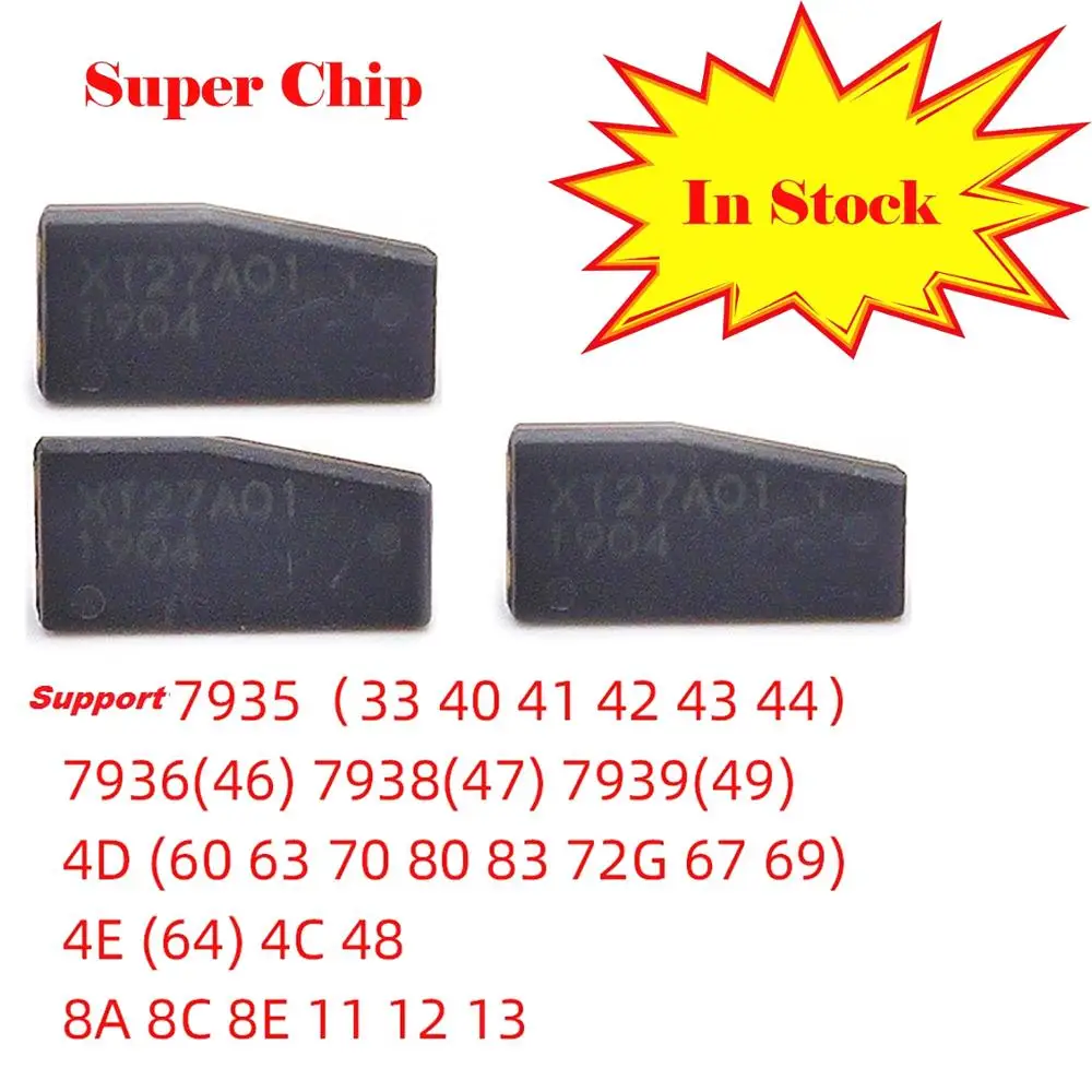 VVDI XT27A super transponder chips to copy 46 47 48 4C 4D 4C 4E 8A 8C 8E for Xhorse VVDI super chip