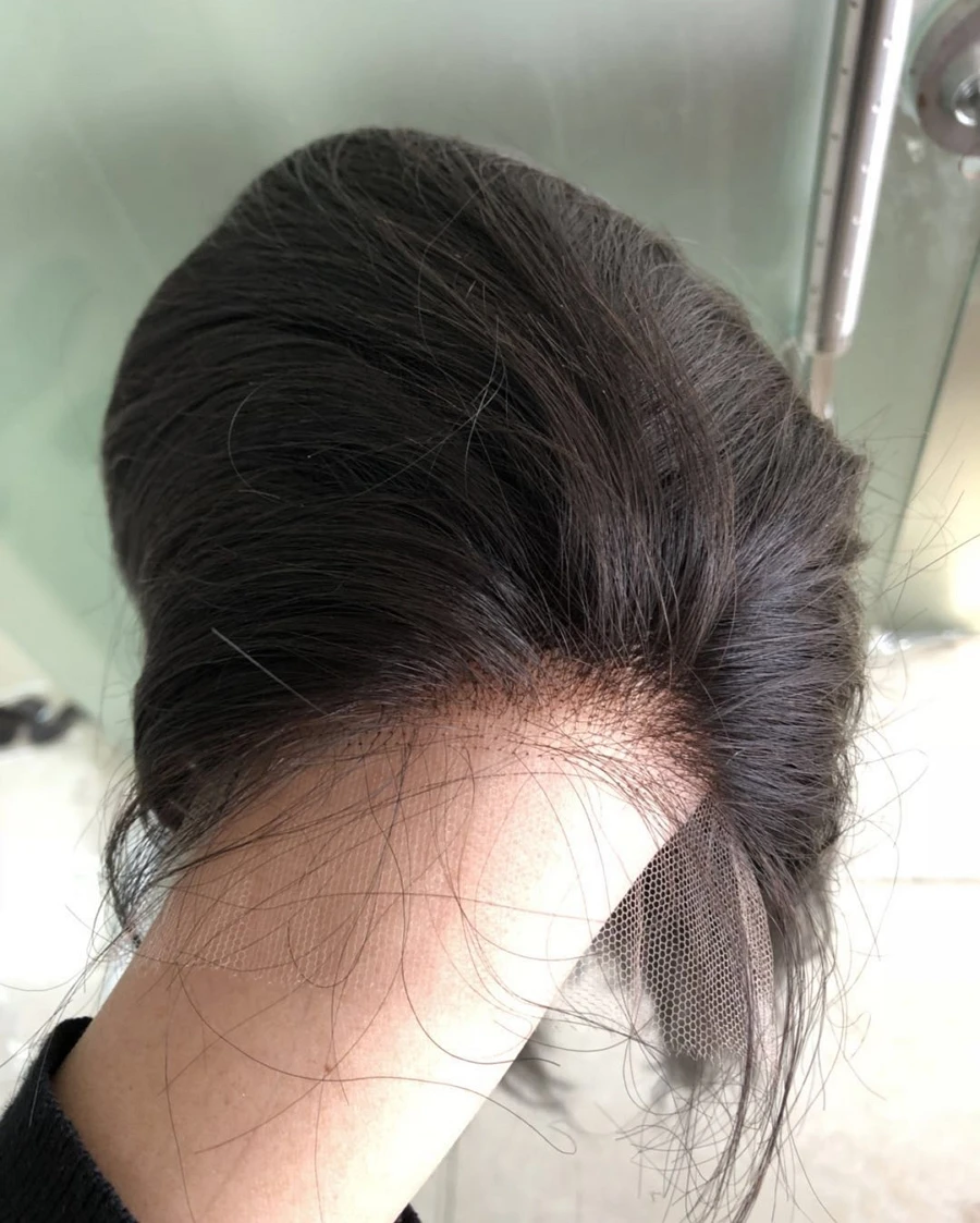 Оптовая продажа новый парик HD на сетке спереди супер тонкий прозрачный Швейцарский 100% натуральные человеческие волосы