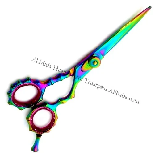 Hair Scissors Heart Design