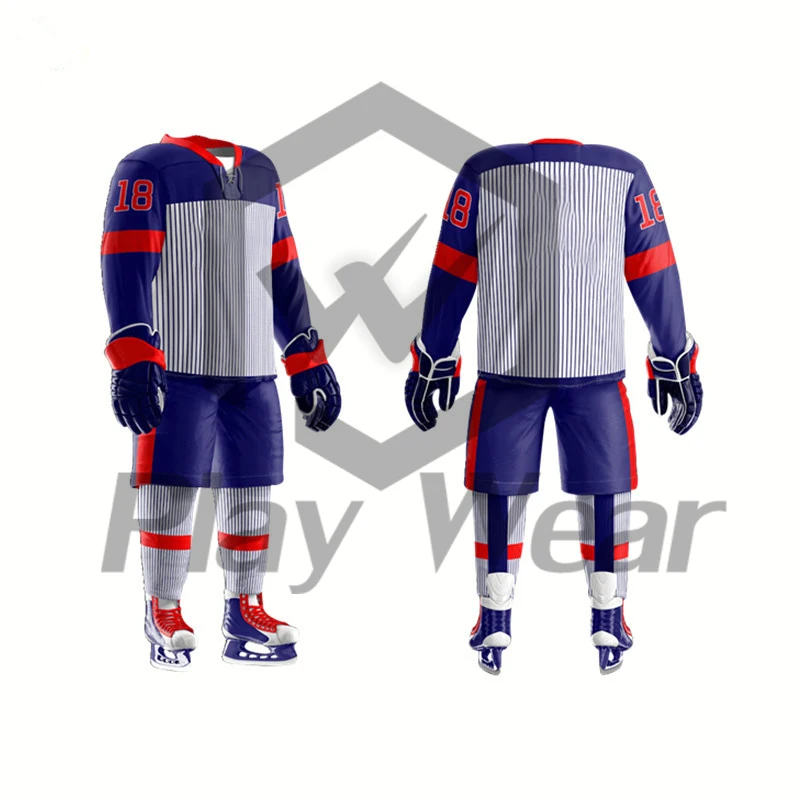 2021 мужская форма большого размера для хоккея с шайбой