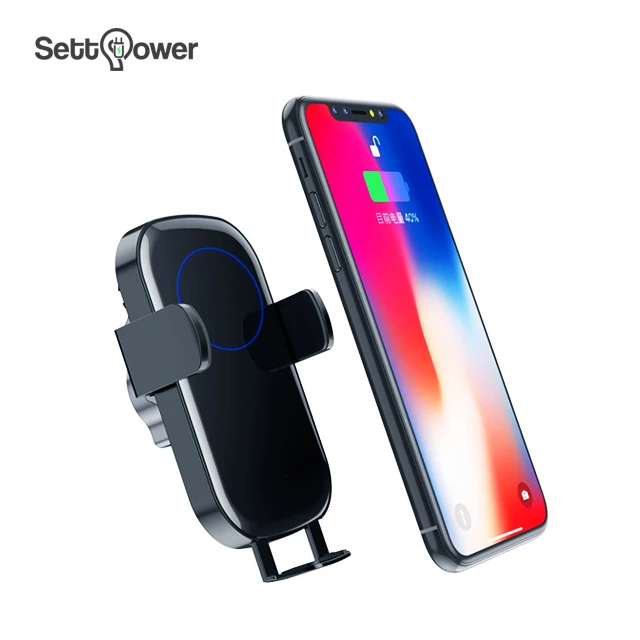 
Brand new hot sale 10W wireless car charger Qi wireless charger Settpower RSN12 