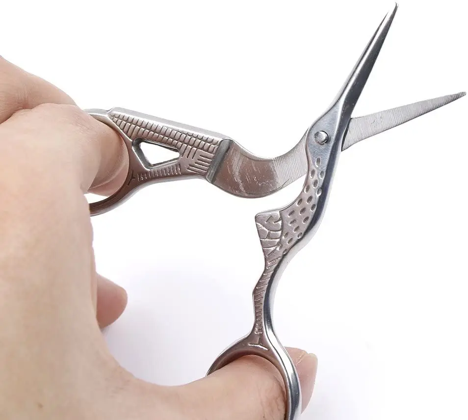  Позолоченные ножницы из нержавеющей стали для рукоделия Необычные вышивки крана