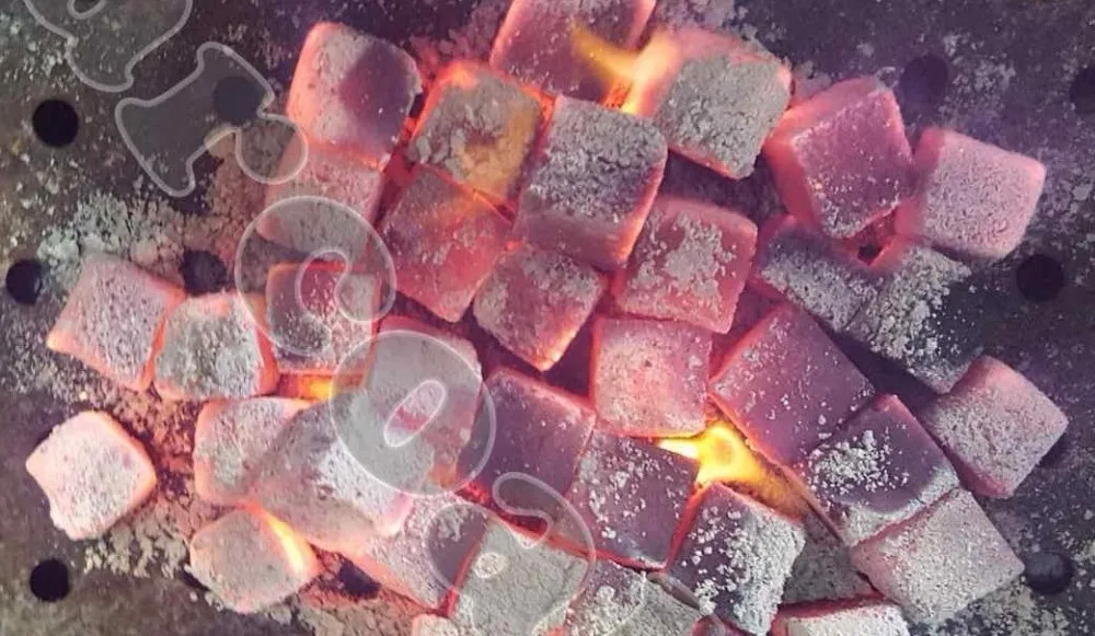 Cubic Coconut Charcoal for Smoking No Smoke