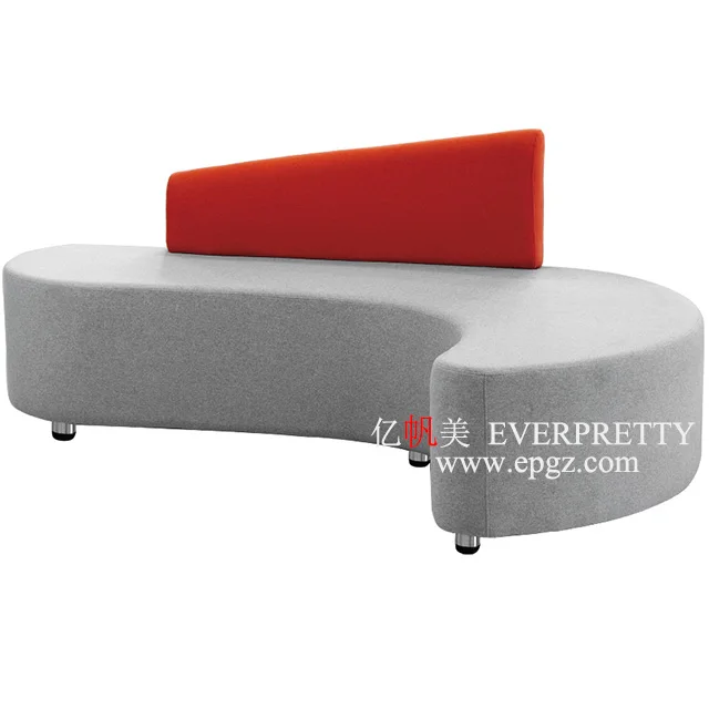 Hospital Ergonomic Design Rest Waiting Room Resting Sofa L-Shape Leisure Sofa