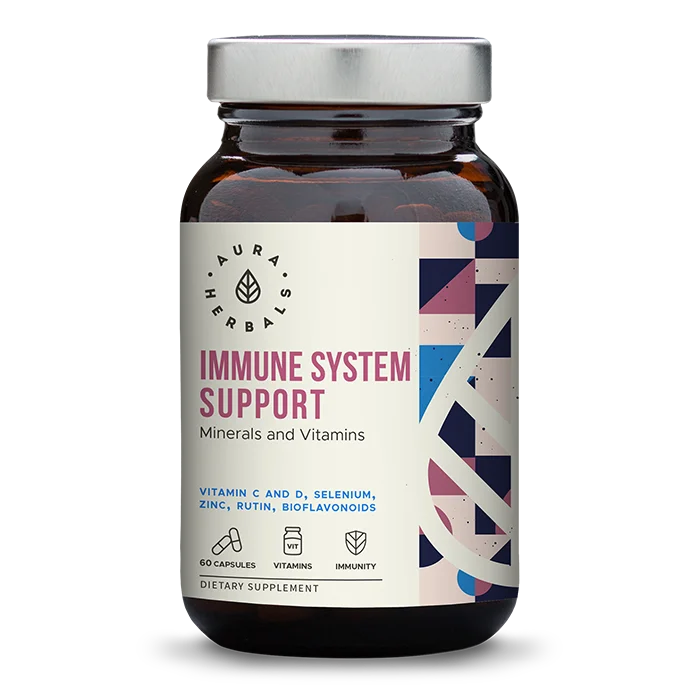 
Immune system support capsules - dietary supplement - minerals and vitamins - clean label - hot product - OEM - Private label 