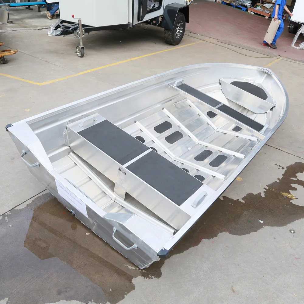 Ecocampor Affordable Mini 12ft/13ft V Hull Aluminum boats for Sale